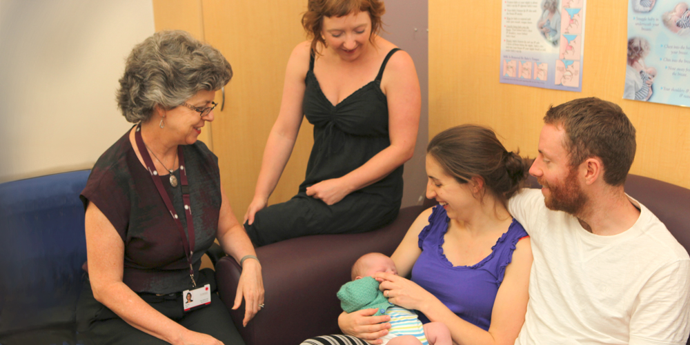 Lisa Amir and Miranda Buck discuss breasfeeding