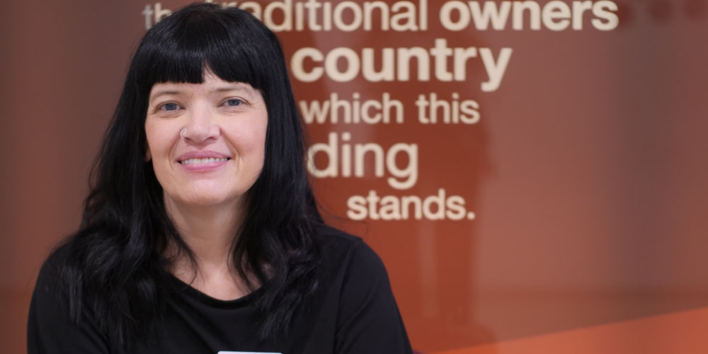 Simone White is an Aboriginal Health Social Worker at the Women’s.