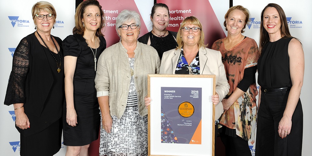 The Women’s has been named the Premier’s Large Health Service of the Year at the Victorian Public Healthcare Awards.