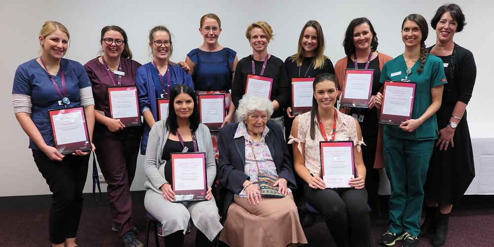 2017 Nursing and Midwifery Award winners