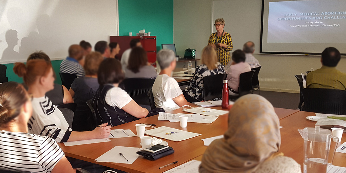 Training class for medical staff