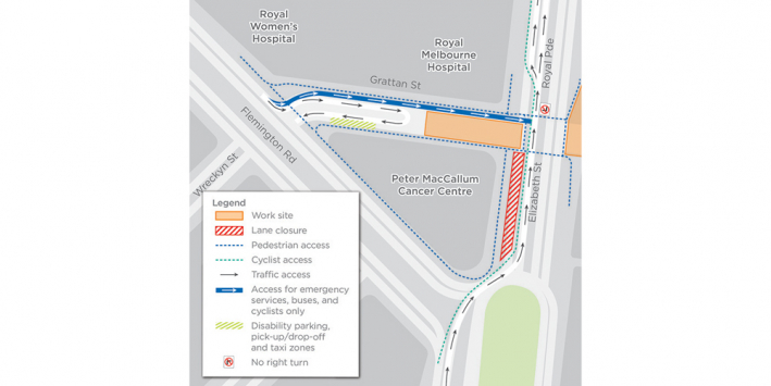 traffic disruptions - map