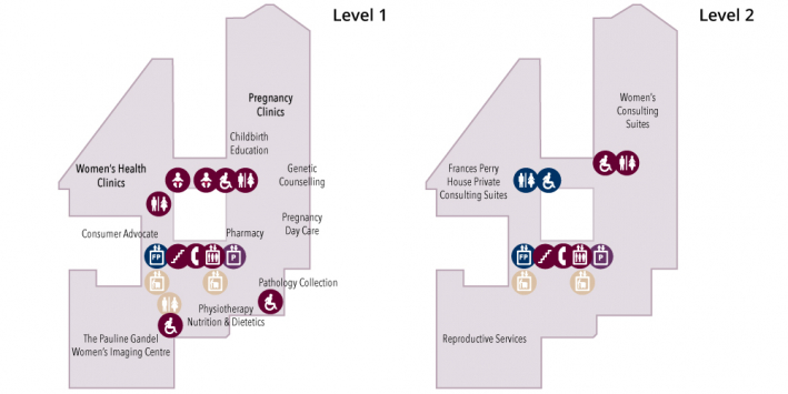 levels 1 and 2 maps