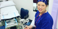 Ange Steele is the Nurse Coordinator of the Women’s Dysplasia Clinic and the first nurse in Victoria trained in colposcopy.