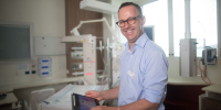 The Women’s Chief Medical Information Officer (on sabbatical from the role of Medical Director of Neonatal Services), Dr Carl Kuschel.