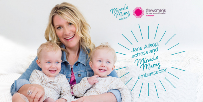 Jane Allsop and twins