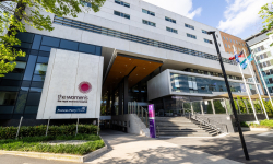 Sign outside the Women's