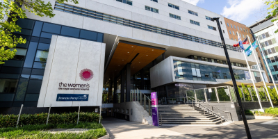 Sign outside the Women's