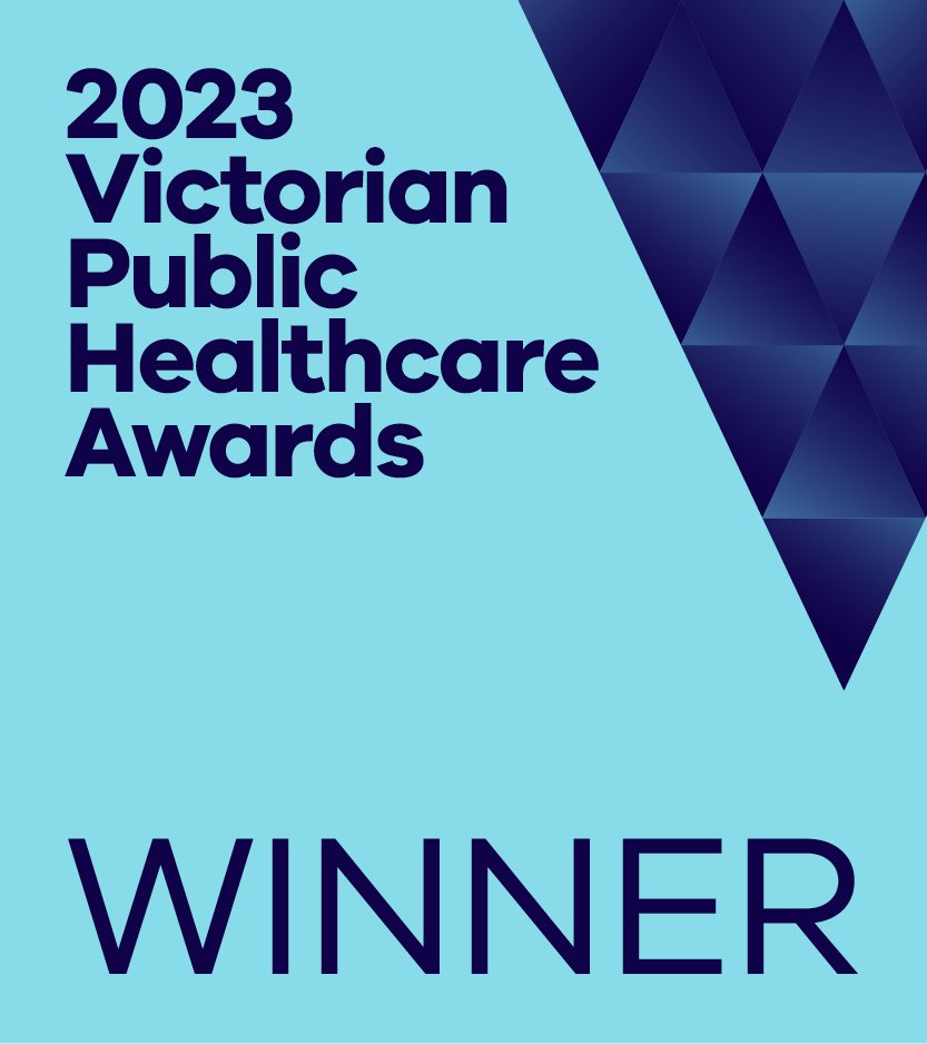 2023 Victorian Public Healthcare Awards Winner